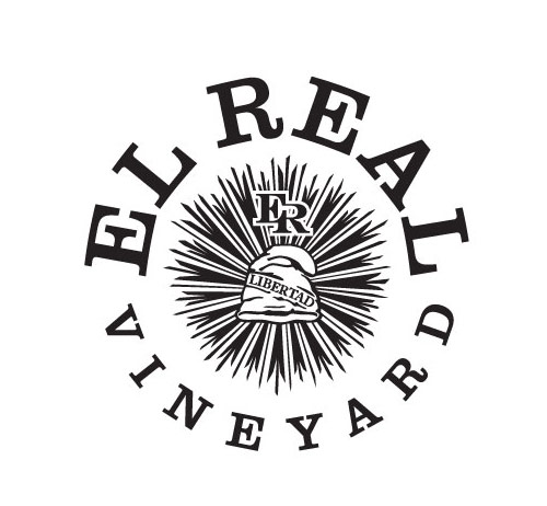 Logo design for El Real Vineyard.
