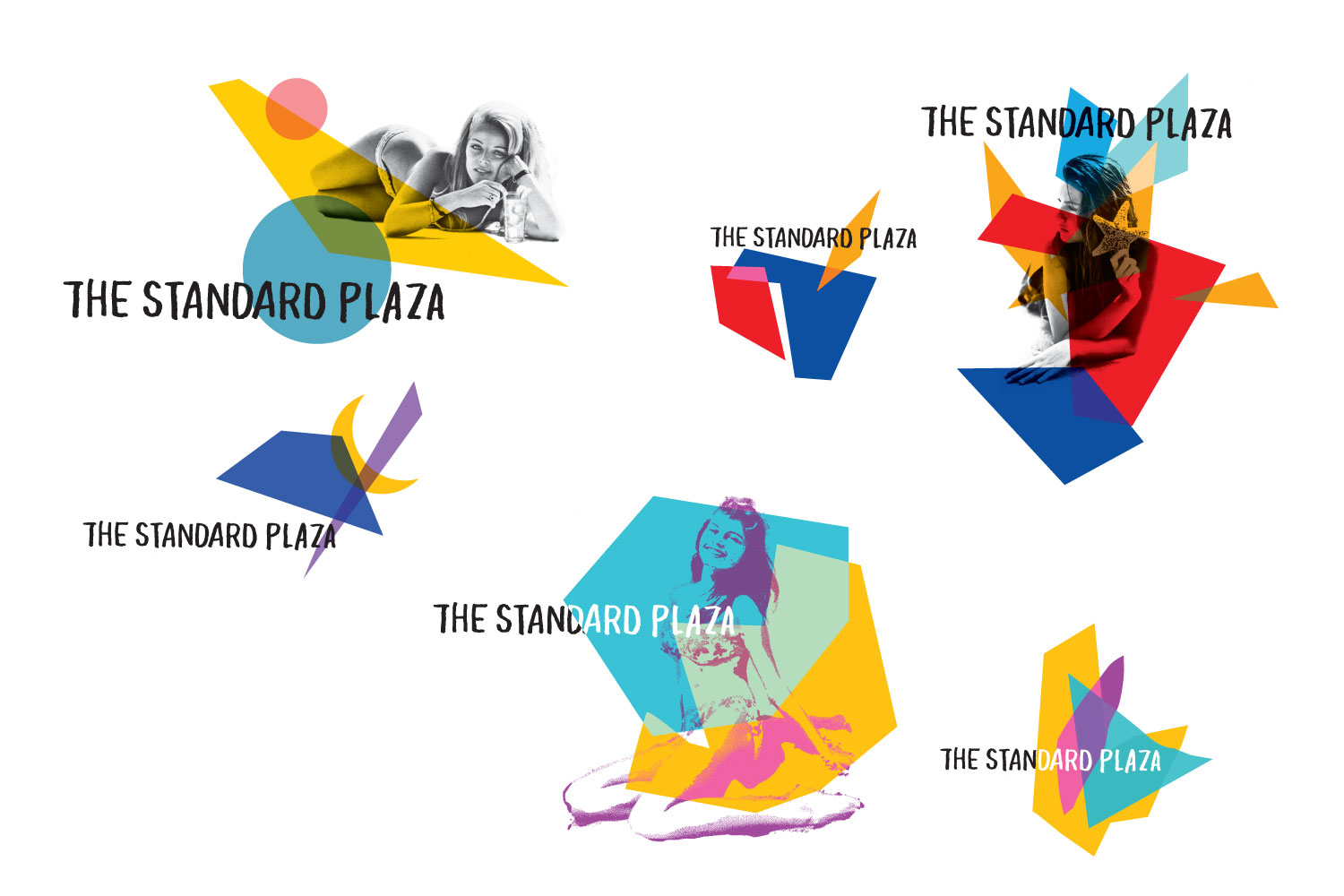 Graphic designs for The Standard Plaza in New York.