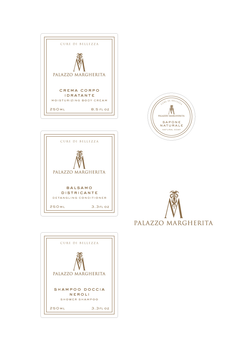 Palazzo Margherita gold logo